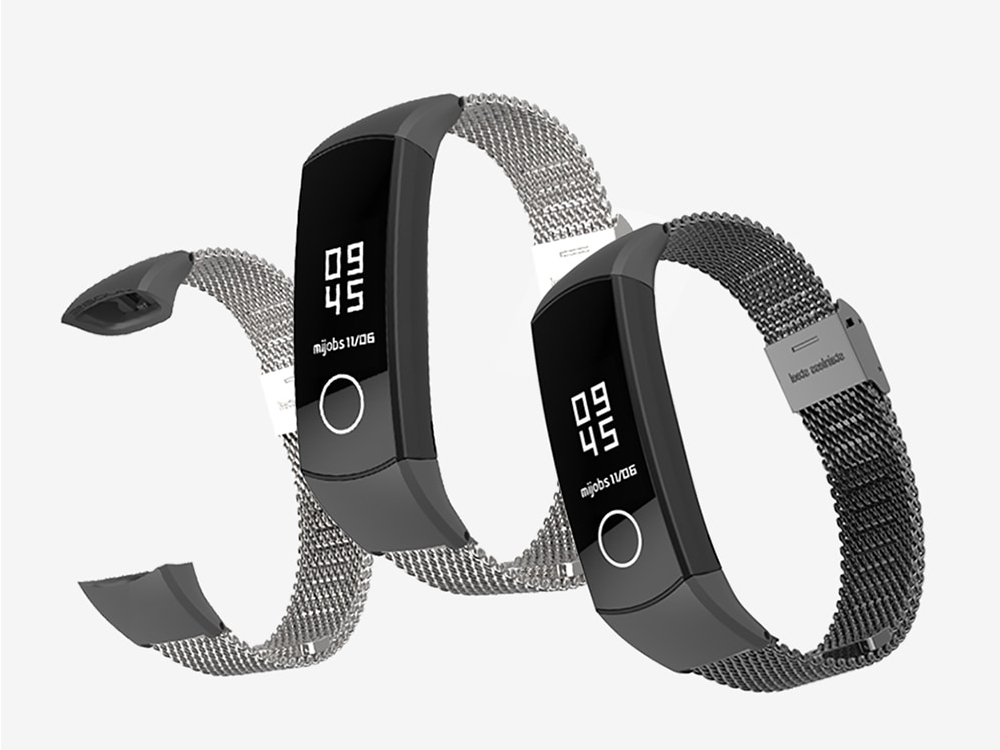 LEMFO Smart Accessories For Huawei Honor Band 4 Strap Anti-Lost Replacement Milanese Steel Bracelet Precision Mesh Band 5 Strap LEMFO Smart Accessories For Huawei Honor Band 4 Strap Anti-Lost Replacement Milanese Steel Bracelet Precision Mesh Band 5 Strap